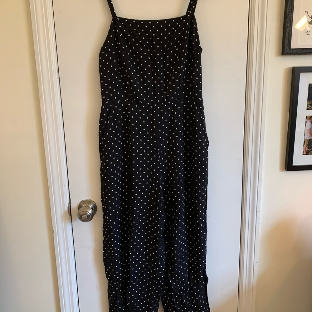 Old Navy Polkadot Jumpsuit size Medium